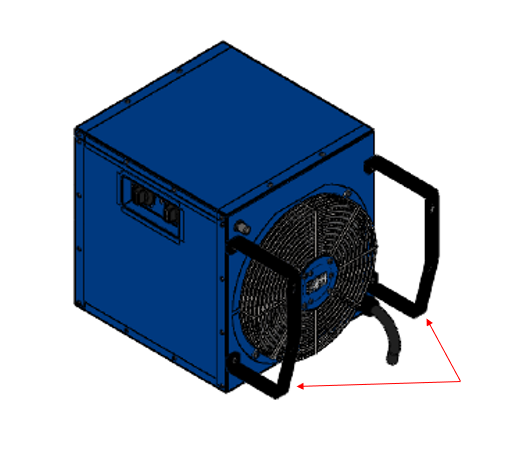 Wall Mounting Brackets for HGI Portable Electric Fan Heater