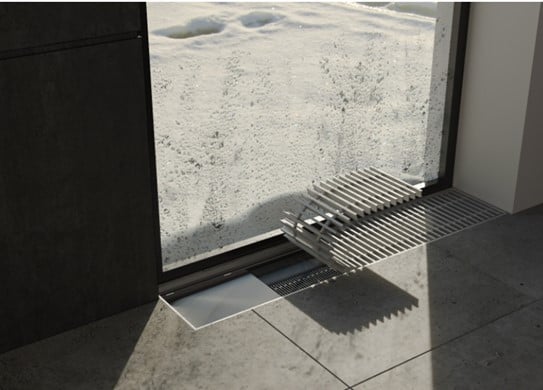 Hitte Fan-Assisted LPHW Trench Heating