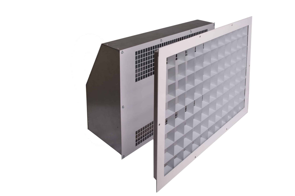 Rectangular Ceiling Heater Electric Recessed Ceiling Heater | Commercial & Industrial Heat ...