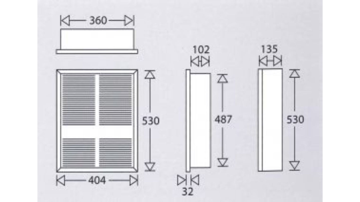 Electric Fan Wall Heater