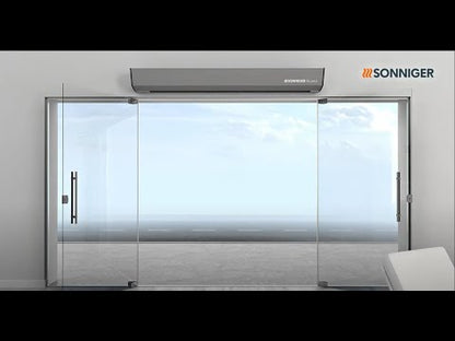 Sonniger Guard Commercial Air Curtain (LPHW, electric or ambient air)