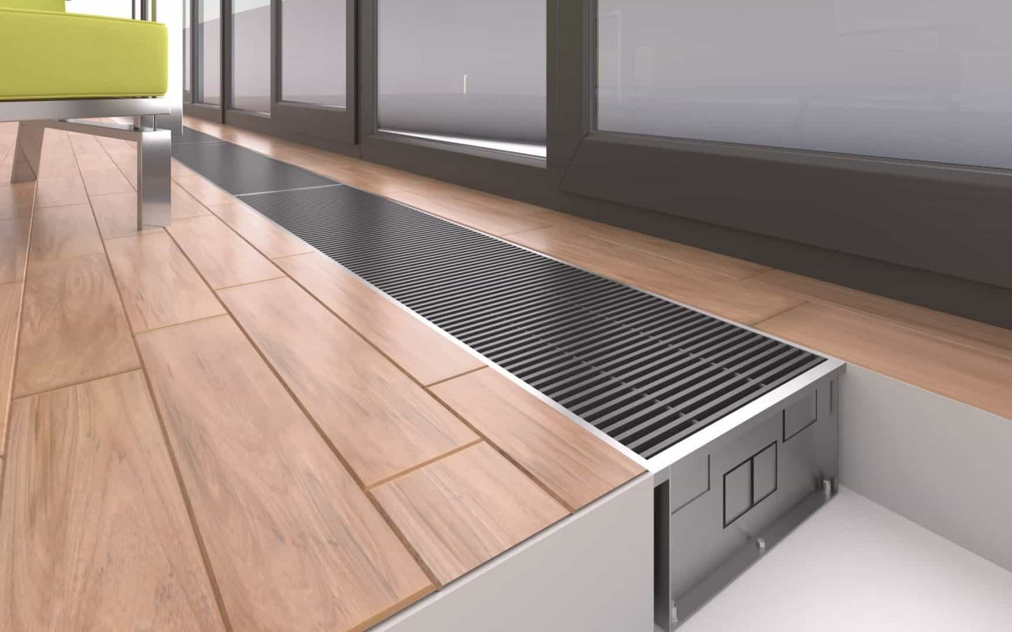 Hitte Fan-Assisted Electric Trench Heating